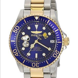 Stainless-Steel Strap Snoopy Watch